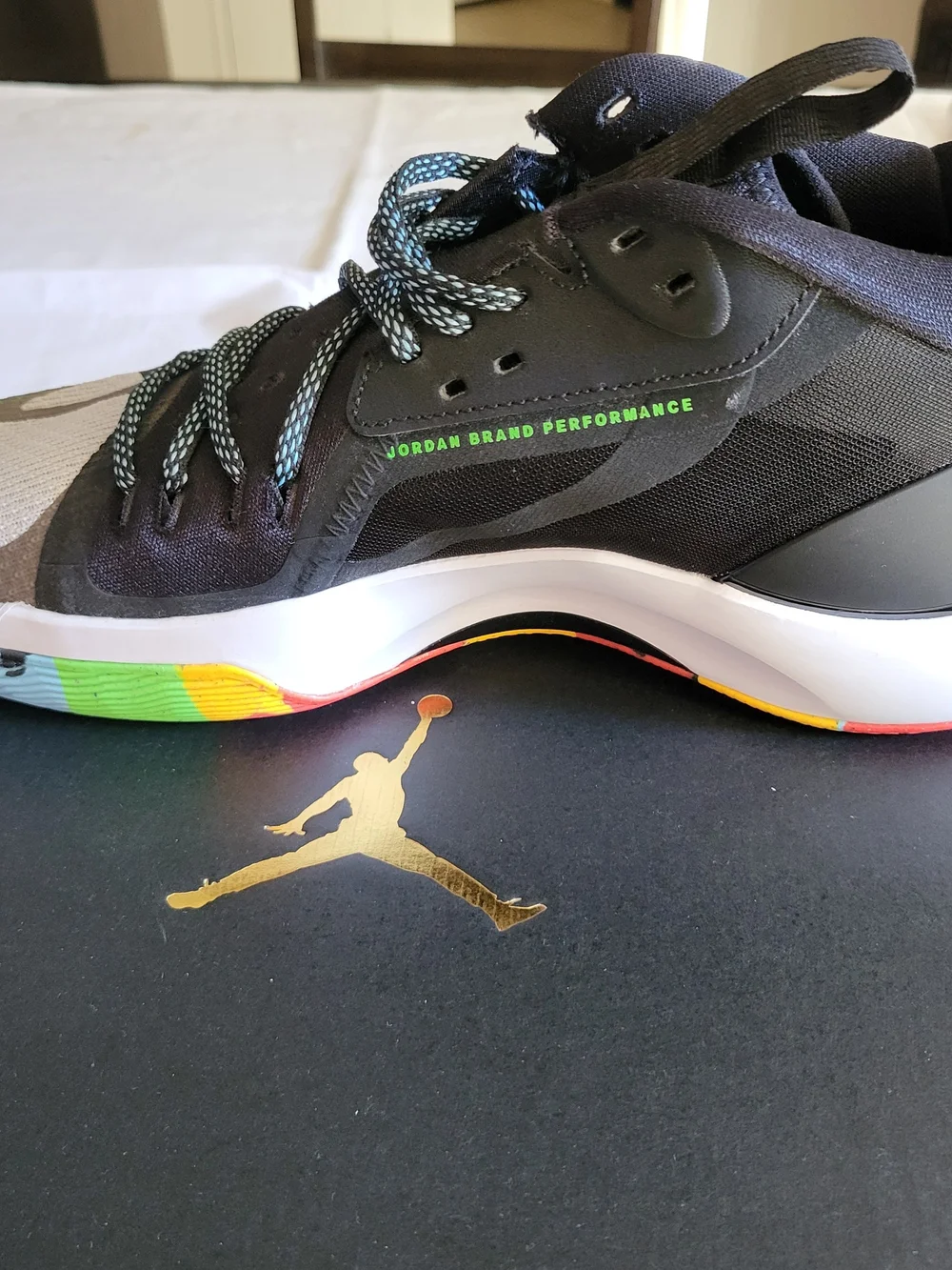 *NEW* Nike Jordan Zoom Separate Black/Green Strike Size Men's 10 Women's 11.5